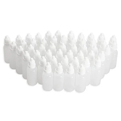 Afbeelding van VASANA 50 STKS 5 ml Lege Ldpe Zachte Plastic Knijpbare Oogdruppelaar Dropping Flessen met Schroefdoppen en Stekkers voor Essentiële Olie Monster Vloeibare Reagens Cosmetische Lab Drops