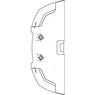 Afbeelding van Rittal cp wand bodembevestiging groot b60 6206800
