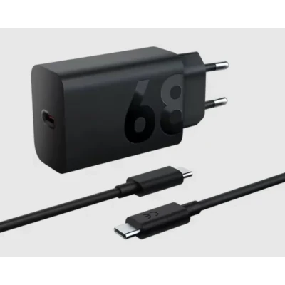 Afbeelding van Lenovo USB C Wall Charger 68W Zwart