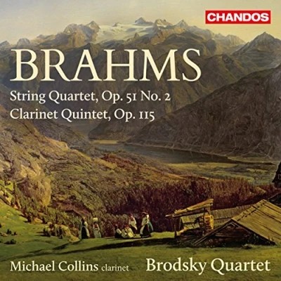 Afbeelding van Michael Collins, Brodsky Quartet Brahms: String Quartet/Clarinet Quintet (CD)