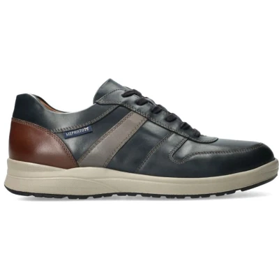 Afbeelding van Mephisto Vito heren sneaker blauw maat 46 (EU) 11 (UK)