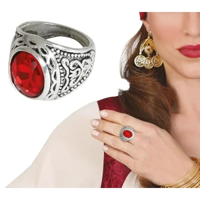 Afbeelding van Fiestas Guirca Ruby ring 1 stuks