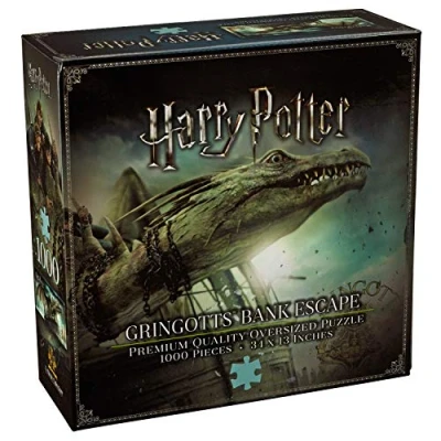 Afbeelding van Harry Potter Puzzel Legpuzzel Gringotts Bank Escape 1.000 stukjes