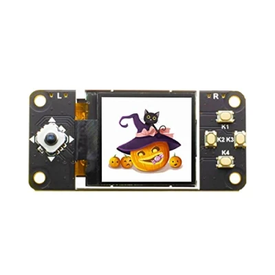 Afbeelding van SEENGREAT 1,44 inch LCD displaymodule voor Raspberry Pi, ST7735S driver, TFT scherm, kleurenschermmodule 128 x pixels, SPI interface, ingebouwde joystick en zes knoppen