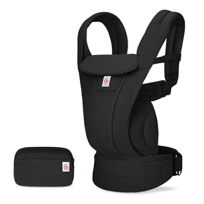 Afbeelding van Ergobaby Omni Deluxe Mesh Draagzak Onyx Black