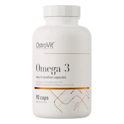 Afbeelding van OstroVit Omega 3 gemakkelijk door te slikken 90 capsules