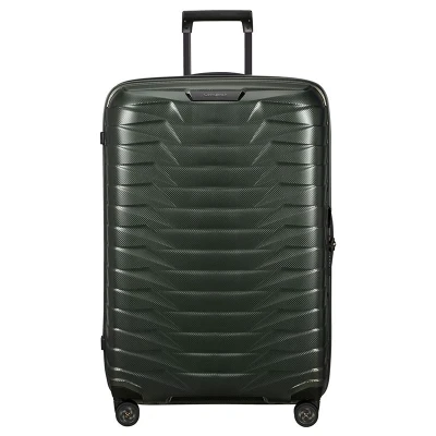 Afbeelding van Samsonite sterke Koffer Proxis 75 Gielen Lederwaren Bussum Donker Groen