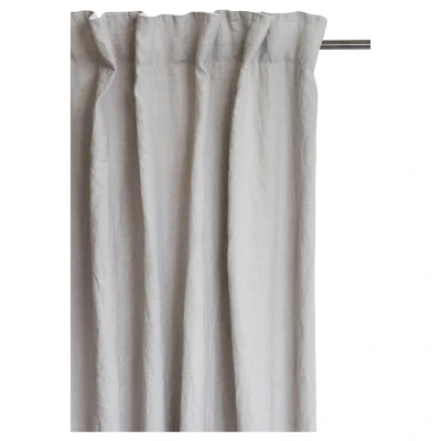 Afbeelding van Himla Sunshine gordijn met plooiband 140x290 cm Ash (grijs)