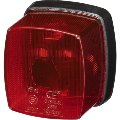 Afbeelding van Pro Plus Markeringslamp Zijlamp Contourverlichting Rood 65 x 60 mm Budget blister