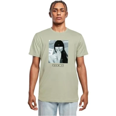 Afbeelding van Mister Tee F#?KIT Heren T shirt S Groen