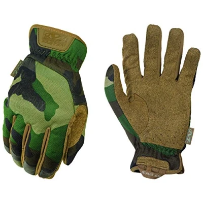 Afbeelding van Mechanix Wear FastFit® Woodland Camo Gloves (Small, Glovesuflage)