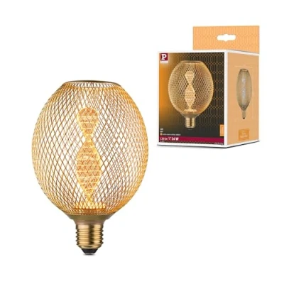 Afbeelding van Paulmann 29088 LED lamp E27 Globe Helix 3.5 W Goud (Ø x h) 110 mm 160 1 stuk(s)
