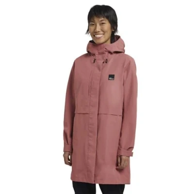 Afbeelding van Jack Wolfskin Terraview Parka, Dames, Maat: XL, Mineral red