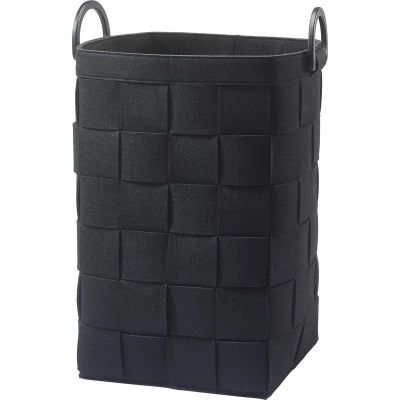 Afbeelding van Wasmand Aquanova Dix Zwart 65 L