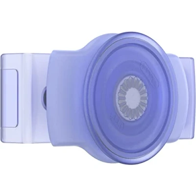 Afbeelding van PopSockets PopGrip Slide Stretch met vierkante randen: grip en standaard voor telefoons koffers, verwijderbare, verwisselbare top, diepe maagdenpalm