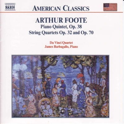 Afbeelding van James Barbagallo, Da Vinci Quartett Foote: Piano Quintet/String Quartets Op.32 &amp; 70 (CD)