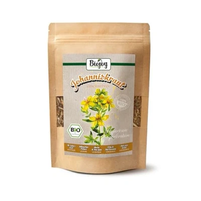 Afbeelding van Biojoy BIO Sint Janskruid thee (100 g), gedroogd en gesneden (Hypericum perforatum)