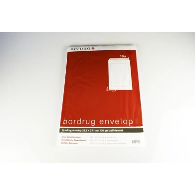 Afbeelding van Verona 10 bordrug envelop 26,2x37,1 cm
