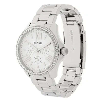 Afbeelding van Fossil Multifunctioneel horloge, Retro Traveler AM4481 Zilver