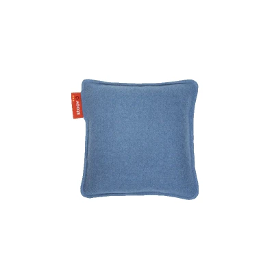 Afbeelding van Ploov 45x45 Original Mid Blue Draadloos Warmtekussen Stoov
