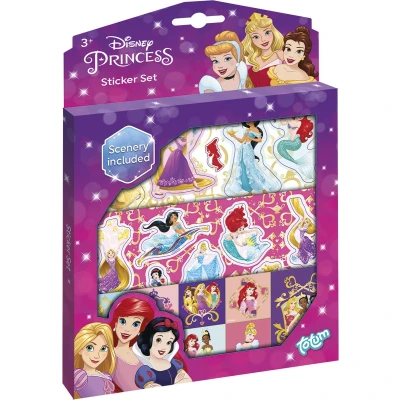 Afbeelding van Stickerset Totum Disney princess