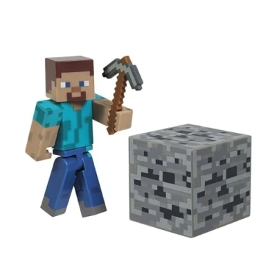 Afbeelding van Minecraft Figurka Steve + akcesoria