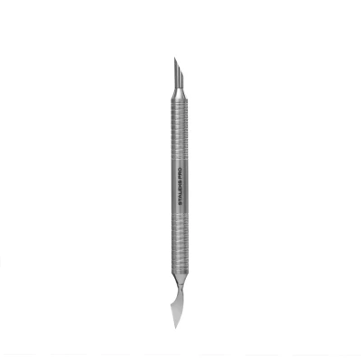 Afbeelding van Staleks Hollow Slanted Cuticle Pusher &amp; Cleaner Expert 100 Type 1 (PE 100/1)