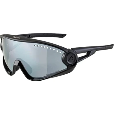 Afbeelding van ALPINA Unisex Volwassenen, 5W1NG Sportbril, all black matt/black, One Size