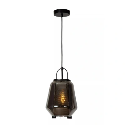 Afbeelding van Lucide SISKA Hanglamp 1xE27 Fumé
