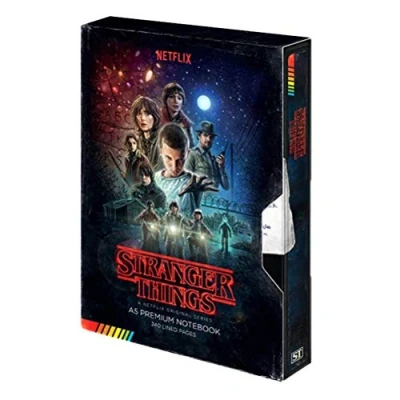 Afbeelding van Stranger Things VHS Premium A5 Notitieboek