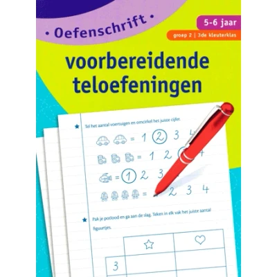 Afbeelding van Mijn Oefenschrift Eerste stappen naar Rekenen 5 tot 6 jaar