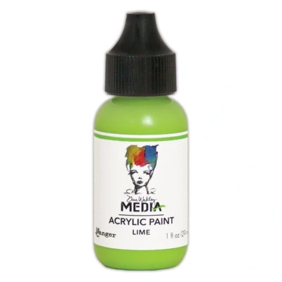 Afbeelding van Ranger Dina Wakley MEdia Heavy Body Acrylic Paints Lime 1 fl oz (MDQ54030)
