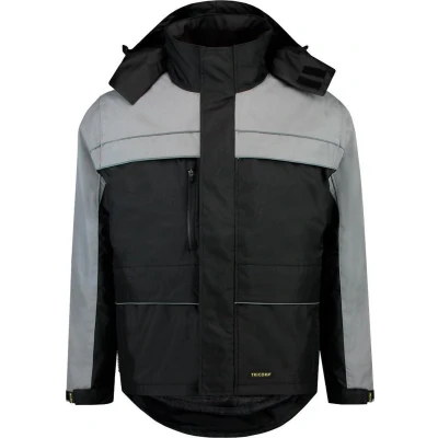 Afbeelding van Tricorp Parka Cordura Zwart/Grijs Maat 5XL