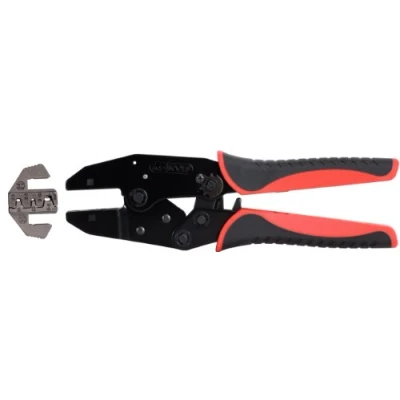 Afbeelding van KS Tools, Tang, Krimptang voor contactdozen Ø 2,5 10mm² (220 mm)
