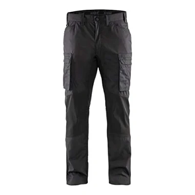 Afbeelding van Blaklader 1459 Service Werkbroek Stretch Grijs/Zwart