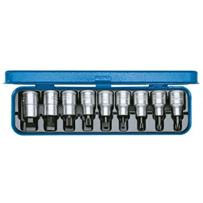 Afbeelding van Gedore Dopsleutel schroevendraaierset 1/2&quot; 9 dlg is ph xzn INX 19 PM