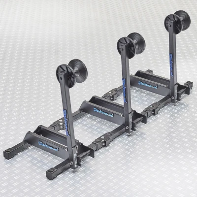 Afbeelding van Datona Fietsstandaard Zwart 3 Stuks (102 x 33,5 46,5 cm)