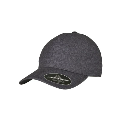 Afbeelding van Flexfit Delta Carbon Pet, Heren, Maat: L/XL, Melange charcoal