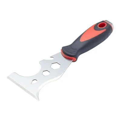 Afbeelding van Fit For The Job 13 in 1 Multi Schraper Tool, verf Remover, Stripper en behang Schraper, Professionele Schilders &amp; Decorators Tool voor het snel verwijderen van