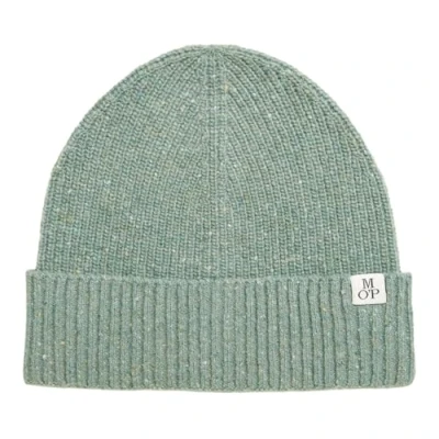Afbeelding van Marc O&#039;Polo Dop Knitted Hat Rain Kissed Leaf Groene