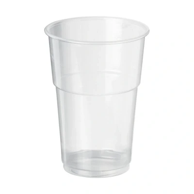 Afbeelding van rPET bekers 30cl Transparant