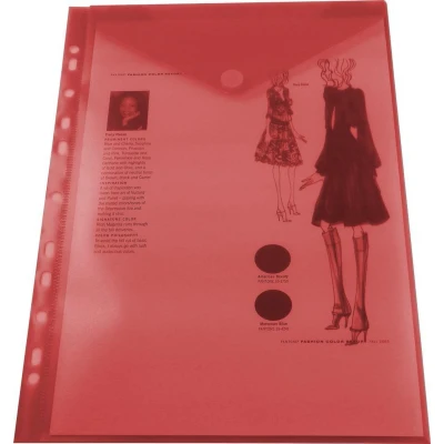 Afbeelding van EXXO HFP #35446 A4 Ringband Documententas Top Open Rood 10 stuks (1 pak @ stuks)