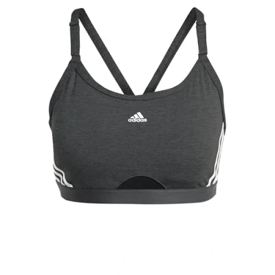 Afbeelding van adidas Performance AER LS S Sportbh met light support, Dames, Maat: MxA C, Dark grey heather
