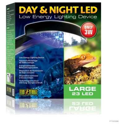 Afbeelding van Exo Terra Dag &amp; Nacht Led Large Verlichting 8.5x22x24.5 cm 3 Watt