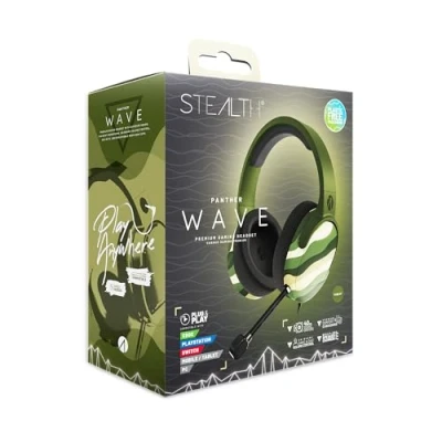 Afbeelding van Stealth Panther Gaming Headset WAVE Forest