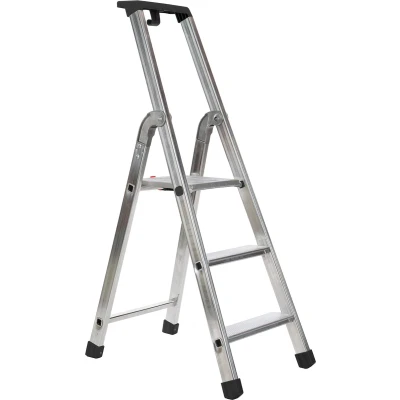 Afbeelding van Galico industriële trapladder quadra, 3 treden ladder