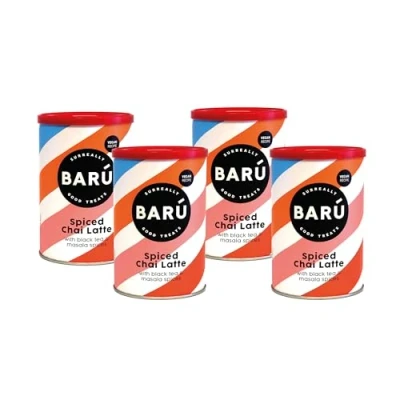 Afbeelding van BARÚ Spiced Chai Latte Instant Theepoeder 4 x 250g 64 porties
