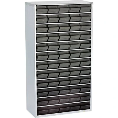 Afbeelding van raaco 1260 00 ESD Stalen magazijnkast (l x b h) 306 150 552 mm Aantal vakken: 60 Incl. aardingskabel Inhoud 1 stuk(s)