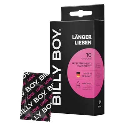 Afbeelding van BILLY BOY Condooms voor een langere en intensievere ervaring (1 x 10 stuks)