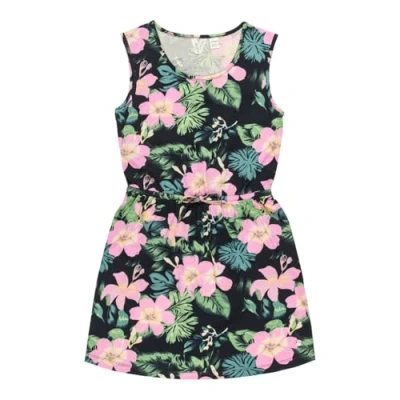 Afbeelding van Roxy Surfs UP Printed Jerseyjurk voor kinderen, Maat: 116, Anthracite shadow
